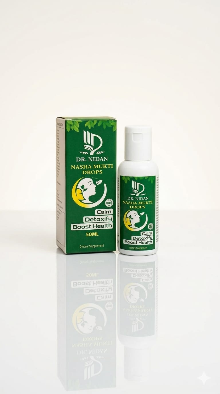 Dr. Nidan drops packaging